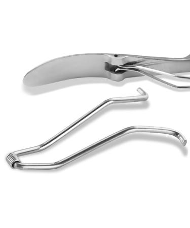 Foot nail tongs spare spring spring spare part wire spring ironing spring for nail tongs made of stainless steel - exchange for your foot care tongs (for nail tongs 11 cm - 13 cm)