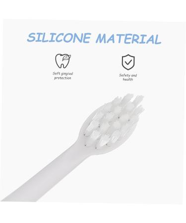 Gatuida Children's Toothbrush - Soft Silica Gel Brush Head for Toddlers - Blue - 1 Pack - Buy Online on SooperMarket.com