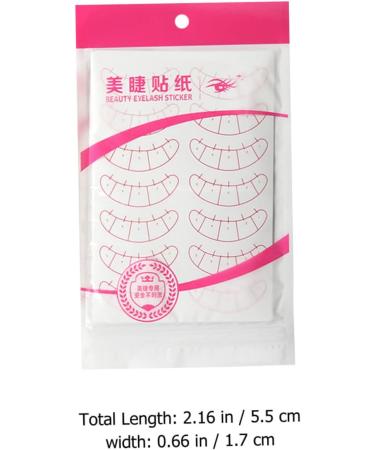 Gogogmee 20 Sheets Eyelash Eyelashes Positioning Stickers Eye Mapping Stickers Eyelashes Isolated Patches - Buy Online on SooperMarket.com