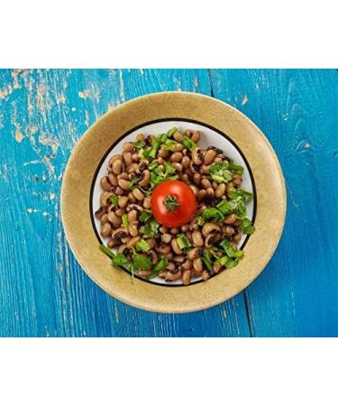 Non-GMO Black-Eyed Peas - 3 lbs | Raw Dried Whole Cow Peas | Kosher, Vegan, Sproutable | High Fiber, Easy to Cook | Ideal for Soups, Stews, Salads, Burgers - Buy Online on SooperMarket.com