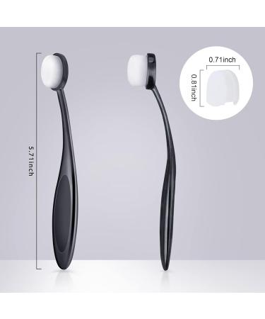 UNIMEIX 10 Pack Black Blending Brushes for Card Making and Crafts - Art Blender Brush Set with Cover - Buy Online on SooperMarket.com