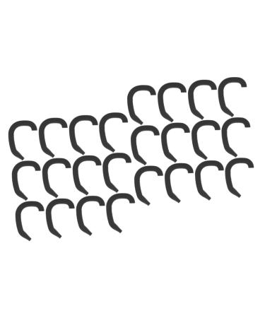 Healeved 12 Pairs Auricle Corrector Ear Cuffs Fennec Tools Infant Corrector Auricle Valgus Correction Patch Ear Corrector Silicone Auricle Correction Patch Auricle Correction Tool Tab Blackx2pcs 4.4x3.6x0.4cmx2pcs