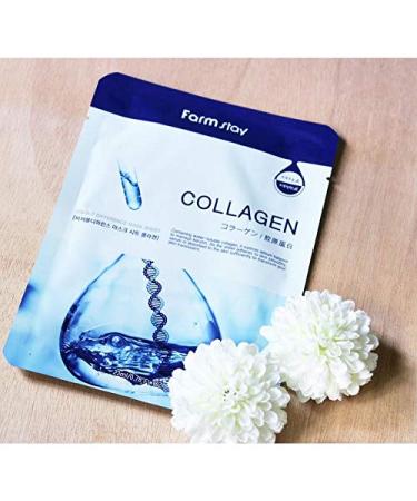 Farmstay Collagen Beauty Mask Sheet | Hydrating & Firming - 1 Sheet (23 ml) - Buy Online on SooperMarket.com