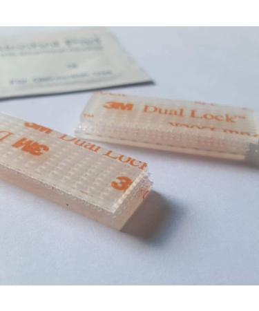 EZ Pass I-Pass SunPass Fastlane Dual Lock Adhesive Mounting Strips 4 Each 1-1/2 in with Prep Pad - Buy Online on SooperMarket.com