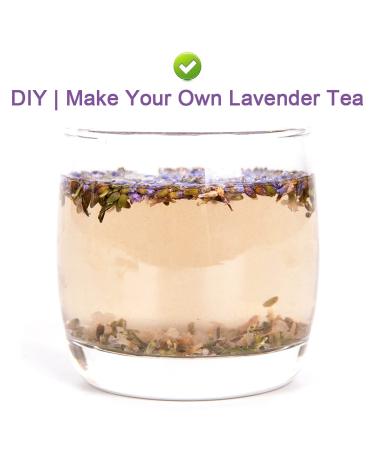 Buy 100% Pure Natural Dried Lavender Tea - Premium Lavender Buds 50g for Baking & Baths - Buy Online on SooperMarket.com