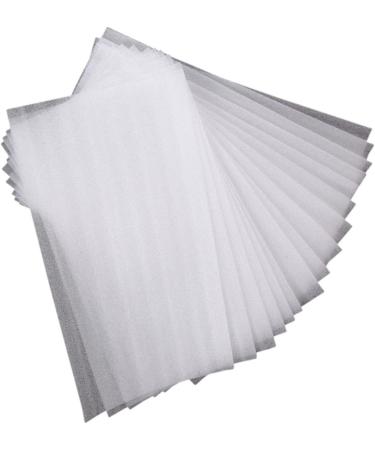 150 Sheets Pearl Cotton Highlighter Hair Foils for Coloring Hair Bleach and Developer Hair Coloring Paper Coloring Board Hair Color Paper Strips Shims Foam Clothing Set The Bubble 41.2x14.8cmx3pcs Whitex3pcs - Buy Online on SooperMarket.com