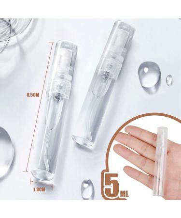 BYCUFF Mini Spray Bottle Mini Clear Plastic Spray Bottle Empty Fine Mist Refillable Perfume Bottle 5Ml Perfume Atomizer - Buy Online on SooperMarket.com