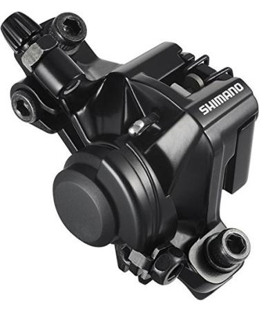 JKSPORTS ShimanoBR M375 Post Mount Brake Caliper Black BR-M375 Mechanical Disc Brake Caliper with Pads