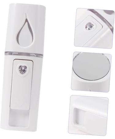 HAPINARY 1pc Mini Face Spray Instruments Rechargeable Facial Sprayer Mini Face Humidifier Hunidifier White - Buy Online on SooperMarket.com