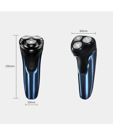 GeRRiT Rechargeable Waterproof Electric Shaver | Wet & Dry Rotary Shaver for Men | Electric Shaving Razor with Pop-up Trimmer - Fast Worldwide Shipping - Buy Online on SooperMarket.com