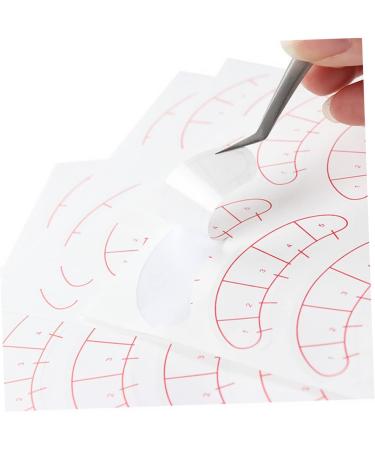 Gogogmee 20 Sheets Eyelash Eyelashes Positioning Stickers Eye Mapping Stickers Eyelashes Isolated Patches - Buy Online on SooperMarket.com