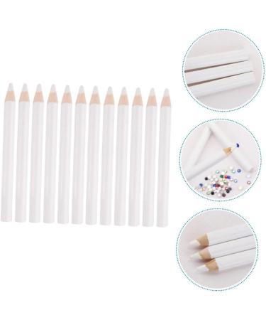DOITOOL 96 Pcs Nail Point Drill Pencil Rhinestone Picker Pen Dotting Manicure Pen Nail Art Wax Pen Crystals Picking Pen Wax Rhinestone Picker Nail Art Gems Ballpoint Pen Wood White Pickup - Buy Online on SooperMarket.com