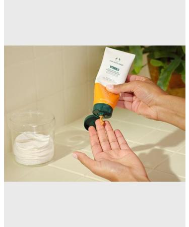 Body Shop Vitamin C Glow Boosting Microdermabrasion Exfoliator 100ml - Vegan Formula for Dull Skin - Buy Online on SooperMarket.com
