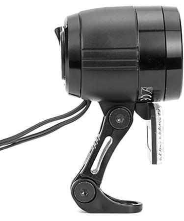 Buy Prophete LED Headlight 100 Lux - Aluminum Parking Light & Automatic Sensor for Bicycle & E-Bike - Black with Removable Reflector & Flexible Bracket - Buy Online on SooperMarket.com