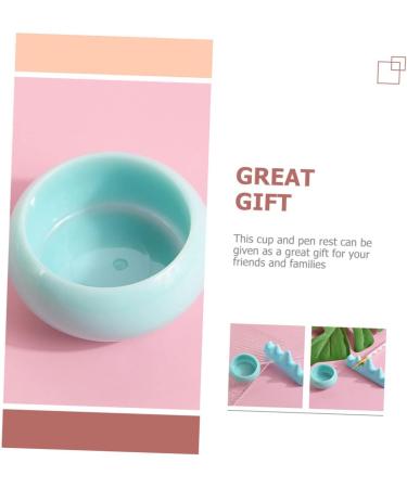 1 Set Nail Art Brush Cup Pen Washing Cup Nail Brush Supplies Nail Art Painting Pen Brush Stand Pens + Pencil Drawing Pens Rack Gel Washing Cups Pen Holder Plastic - Buy Online on SooperMarket.com