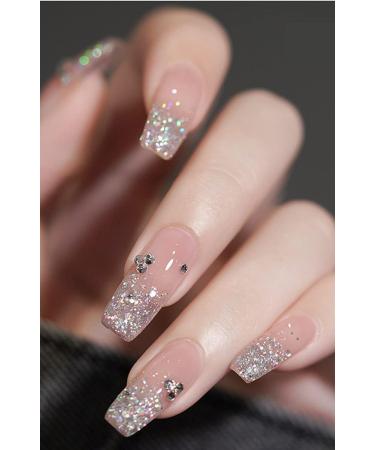 zalati Gel Nail Polish Glitter Gel UV Gel for DIY Nail Art Beauty Wire Drawing - Multicolor 5g Tiny Box Multi-colored - Buy Online on SooperMarket.com
