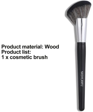 Worparsen 1Pc Bronzer Brush Easy Cleaning Contour Blending Makeup Brush Useful A - Buy Online on SooperMarket.com