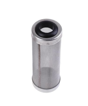 2 PIECES - Aquarium stainless steel filter - 12mm - steel filter protection - sponge protection