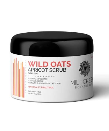 Wild Oats Apricot Scrub Mill Creek 4 oz Scrub