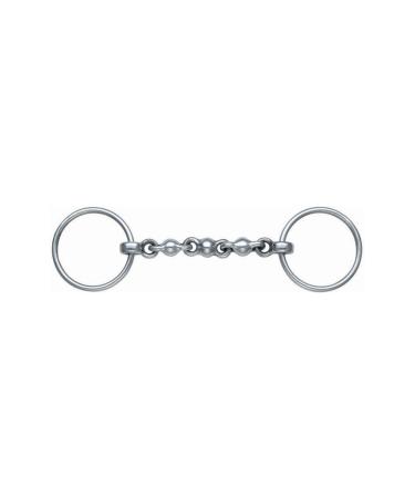 Shires Loose Ring Waterford Bit Silver 5.5"