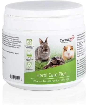 Tierarzt24 HERBI Care Plus - Complete Feed for Herbivorous Pets & Reptiles (200g) | International Shipping - Buy Online on SooperMarket.com