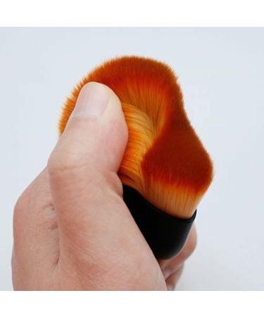 Tanning and Makeup Brush Angled Flat Foundation Brush Fake Tan Brush Contouring Brush Blush Brush for Liquid Foundation Cream or Cosmetics - Buy Online on SooperMarket.com