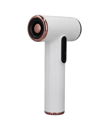 Cordless Hair Dryer 200W Blow Dryer USB Rechargeable Small Hair Blow Dryer Fast Drying Blow Dryer with Nozzle for Camping Beaches Home Travel 15000mAh (US)
