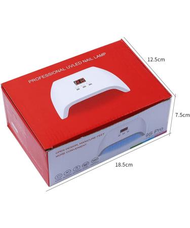 120w UV LED Nail Lamp Gel Nail Lamp For 9s Fast Dry UV Led Nail Light For Professional Manicure Salon Gel Nail Lamp Led Uv Nail Dryer - Buy Online on SooperMarket.com