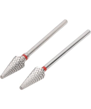 Nail Tapered Drill Bit Professional Fast Removing Tungsten Steel Manicure Drill Bits for Exfoliating Polishing - Buy Online on SooperMarket.com