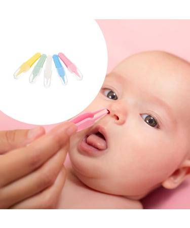 Healvian Baby Nose Tweezer - Safe Ear Wax & Booger Remover 5pcs Set - Buy Online on SooperMarket.com