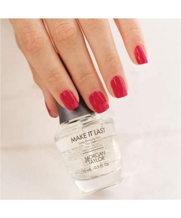Long Lasting Morgan Taylor Nail Lacquer Top Coat - 0.5 oz | Fast Drying & Strengthening - Buy Online on SooperMarket.com