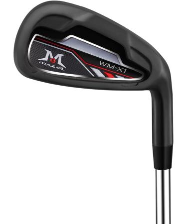 MAZEL WM-X1 Golf Iron Set - Right Handed Black #4 Steel Flex - Buy Online on SooperMarket.com