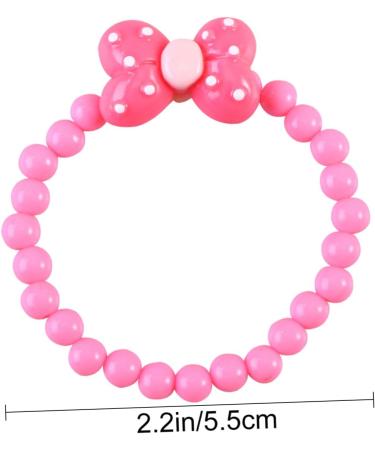 Ibasenice 6 Pcs Children's Arch Bracelets - Candy-Colored Loop Bracelets for Kids | Nausea Relief & Princess Accessories - Buy Online on SooperMarket.com
