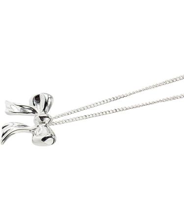 Oralgos Elegant Butterfly Necklace | Handmade Adjustable Choker & Loop Pendant | Perfect Silver Gift for Women - Buy Online on SooperMarket.com