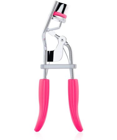 Satin Pouch Silicone Eyelash Curler for Dramatic Long Lasting Curls - No Pinching, Straight Flat Lashes Friendly - Buy Online on SooperMarket.com