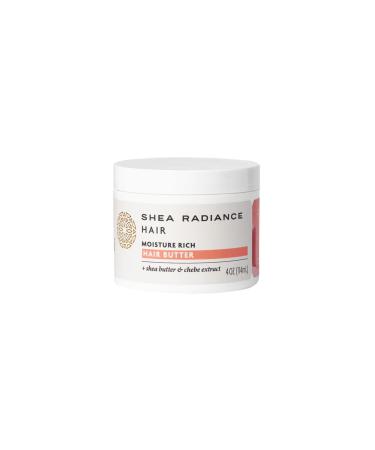 Shea Radiance Moisture Rich Hair Butter w/Unrefined Fair-Trade Shea Butter & Healing Essential Oils | 4oz