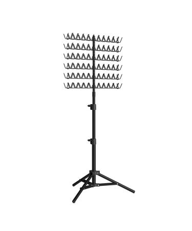 Folpus Hair Braiding Rack 110-150cm Foldable Keep Neat and Tidy Hair Display Stand Hair Holder