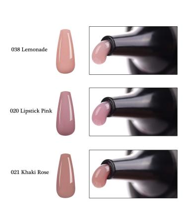 Makartt Qikgel Nude Poly Nail Gel Builder Kit - Hard Gel for Nails | Fall Trendy Nail Art Design | DIY Beauty Gift Set - Buy Online on SooperMarket.com