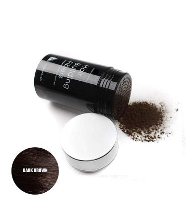 Dark Brown Hair Building Fibers for Thinning Hair, Bald Spots - Keratin Hair Re-growth Powder for Men and Women - Buy Online on SooperMarket.com