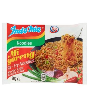 Indomie Mi Goreng Stir Fry Noodles 80g Pack of 40 by Purple Pantry Foods