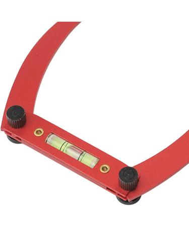 Eyebrow Mapping Tool Locking Design High Accuracy Simple Adjustable Eyebrow Marker Ruler for Salon (Red) - Buy Online on SooperMarket.com