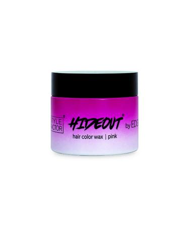 Edge Booster Style Factor HIDEOUT Hair Color Wax Mini 1.7 Oz (Pink)
