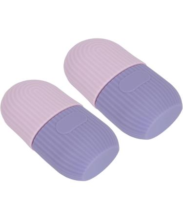 Buy Ice Facial Roller Set - 2 Elastic Ice Rollers for At-Home Use | Purple Color | Best Cooling Massage Tool for Glowing Skin - Buy Online on SooperMarket.com
