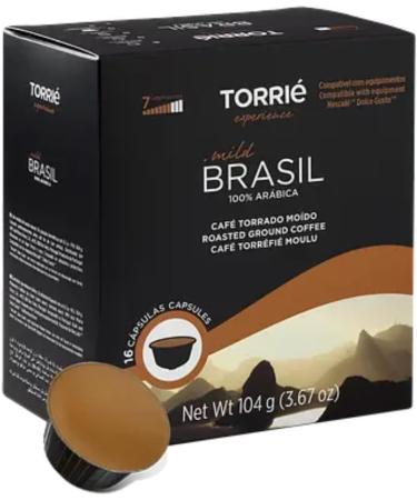 Brasil Brazil Dolce Gusto Compatible 16 Pack - by Torri Coffee Capsules Pods Variety Blend Mix Pack of 16 - Buy Online on SooperMarket.com