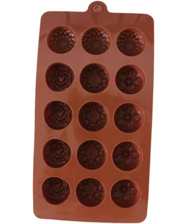 MAGICLULU 2pcs Decor Chocolate Silicone Molds Sphere Baking Silicone Candy Mold Candy Molds Silicone Moulds Cake Mold Silcone Molds Flower Baking Mould Cake Baking Molds Waffles Flowers mediumx2pcs Coffeex2pcs - Buy Online on SooperMarket.com