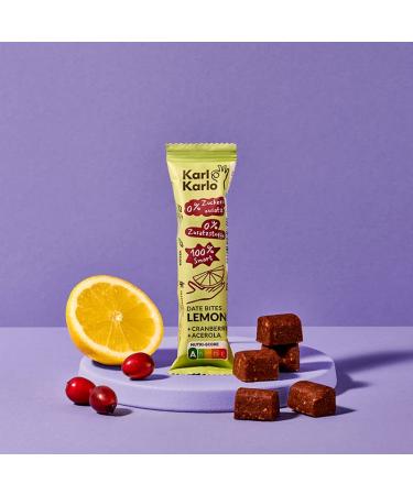 Karl Karlo Vegan Fruchttriegel Tasting Package - Lemon Ginger Orange & Hazelnut | 12 x 35g - Gluten-Free Additive-Free Nutri Score A - Buy Online on SooperMarket.com