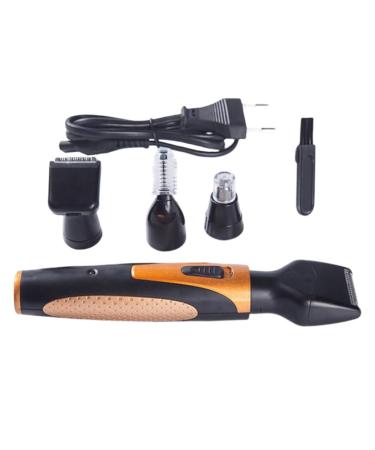 Nose Hair Trimmer 4 in 1 USB Rechargeable Facial Hair Shaver Eyebrow Beard Remover Hair Trimmer for Men