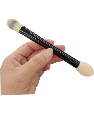 Mikinona Double-ended Makeup Brush Plastic Miss Non Latex Liquid Foundation Brush - Buy Online on SooperMarket.com
