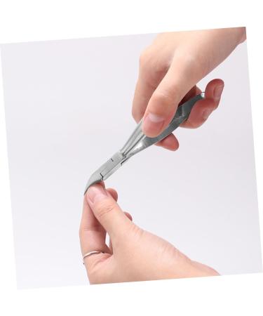 DRESSOOS 1 Set Manicure 2-piece Set Home Nail Pliers Thick Toenails Nipper Ingrown Toe Nipper Nails Kits Pedicure Nursing Trimmer Toenail Clipper Stainless Steel Double Head Finger Pliers - Buy Online on SooperMarket.com