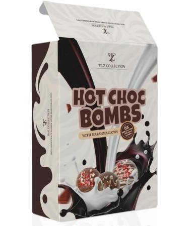 Hot Chocolate Bomb - 6 Flavoured Hot Chocolate Bombs with Marshmallow - Luxury Hot Chocolate Gift Set - Christmas Hot Chocolate Set for Kids and Adult - Christmas Stocking Filler - Buy Online on SooperMarket.com
